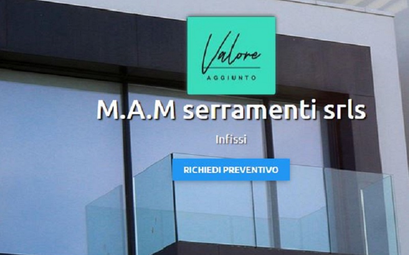 logo MAM  serramenti