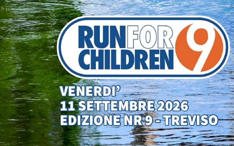 Torna Run for children venerdì 11 settembre per le vie di Treviso