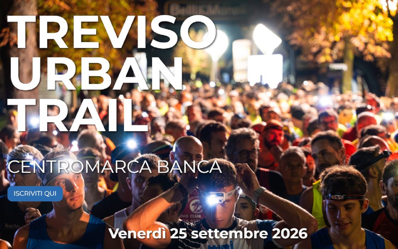 Treviso Urban Trail – venerdì 25 settembre a Treviso